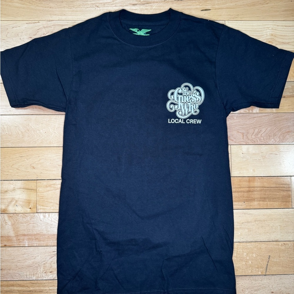 The‎ Guess Who Band Local Crew Members Shirt ~ Men’s Sz S~ NWOT